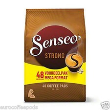 Douwe Egberts Senseo Strong, Dark Coffee Pods 5 x 48 = 240 Pads