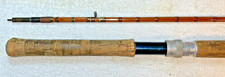 Split Cane Spin Fly Rod JS Sharpe of Aberdeen The Magnet No.3 8’ 2 piece Vintage