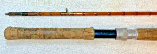 Split cane spin fly rod - cane, js