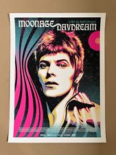 Moonage Daydream Mondo Screen Print by Shepard Fairey - Obey Giant David Bowie