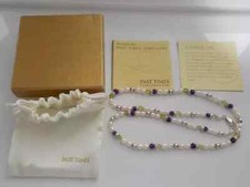 Lovely Vintage "Past Times" Sterling Silver Suffragette Design Necklace - Boxed