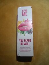 GIVE ME You Scrub Up Well Lip Scrubs x 4 Chocolate Mint Mojito Mango Candy Floss