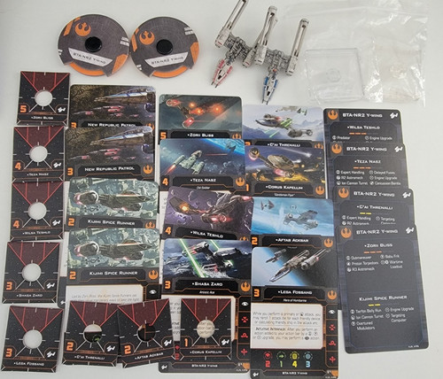 Star wars wing miniatures - star, x-wing