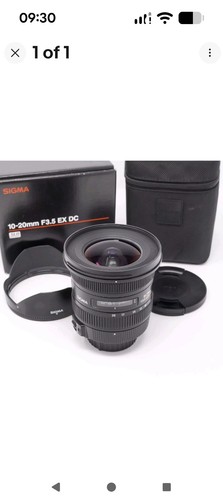 Sigma 20mm ex - 10-20mm, hsm