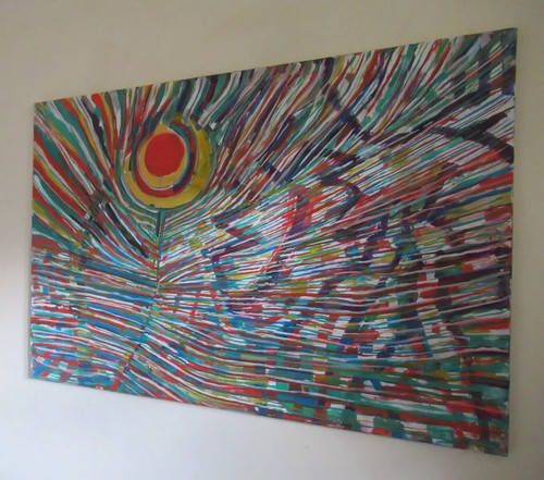 Large abstract landscape - large,