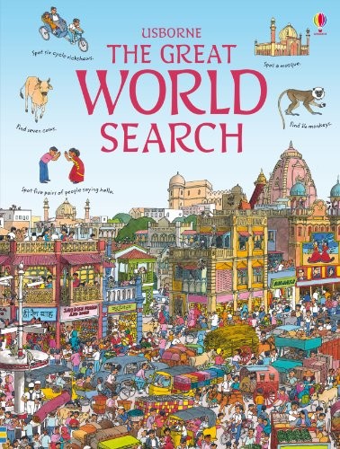 Great world search usborne - great, (usborne
