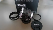 Leica M mount Voigtlander NOKTON 40mm f1.2 VM Lens. Mint + Boxed + Hood / Filter