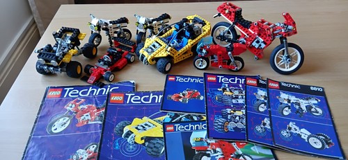 Vintage lego technic sets - technic,