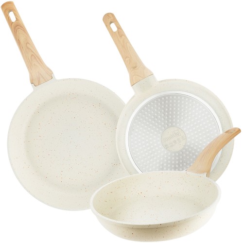 3pc non stick frying - stick, pan