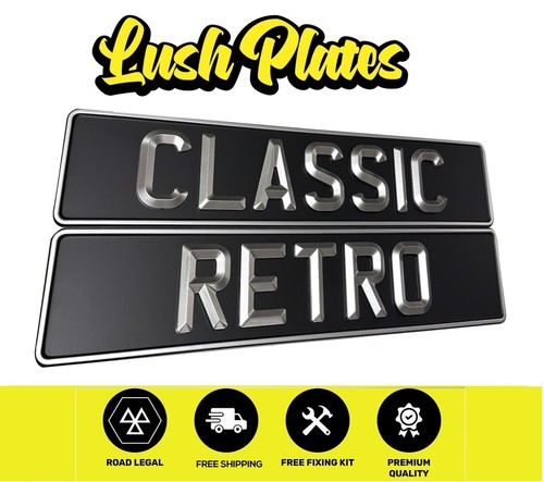 Retro classic car - -, number