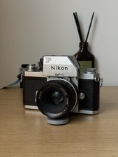 Nikon F Photomic FTN 35mm SLR Film Camera with Nikkor 50mm f2 AI (meter works)