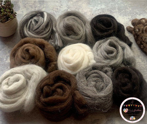 Heidifeathers natural wool - heidifeathers,