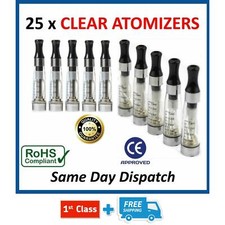 25 x CLEAR ATOMISER