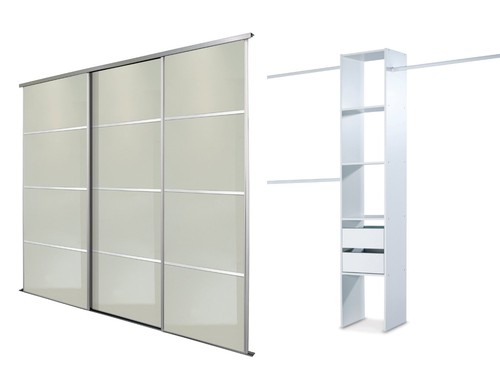 Sliding wardrobe doors pane - wardrobe,