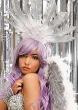 Aphrodite White & silver