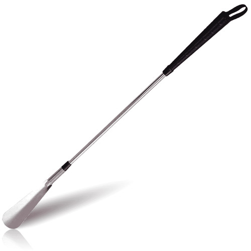 Extra long reach chrome shoe - long,