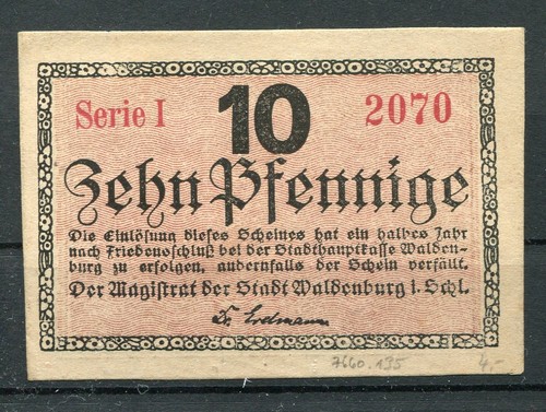 Waldenburg pfennig - waldenburg,