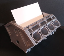 V8 Engine Block Business Card