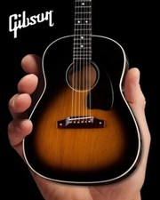 Axe Heaven Gibson J-45 Vintage Sunburst Mini Acoustic Guitar Replica Collectible