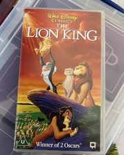 The Lion King VHS Video Walt
