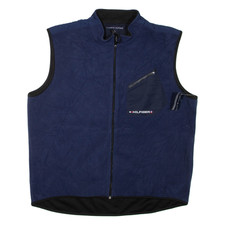 TOMMY HILFIGER Mens Fleece Blue High Neck Sleeveless XL