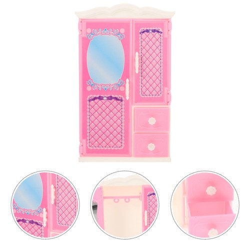 Miniature plastic wardrobe - miniature,