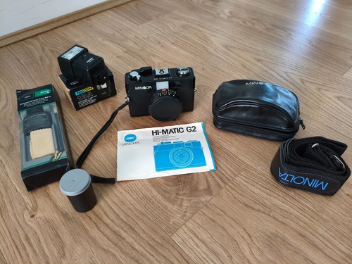 Vintage minolta matic g2 - vintage, hi-matic