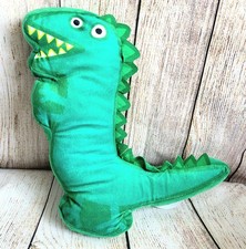 Mr. Dinosaur Large Plush Toy/ Cushion, Peppa Pig, George Pig, -FREE POSTAGE