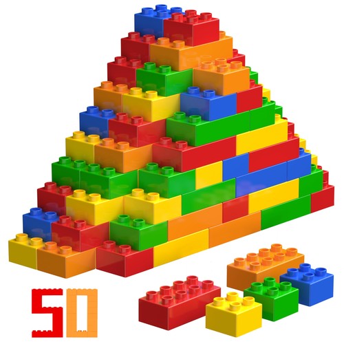 100 pcs big building blocks - big,