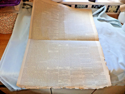 Antique newspaper the standard - antique,