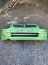 VAUXHALL AGILA FRONT BUMPER IN GREEN METALLIC  2003 BREAKING CAR SPARES