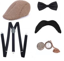 5 Pc Set 1920'S Gatsby Costume