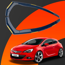 Wind Deflectors For Vauxhall Astra J MK6 GTC 2010-2015 3 Doors 2pc Haibak Tinted