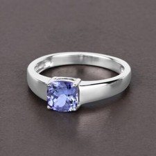 1.04 Ct Tanzanite Engagement