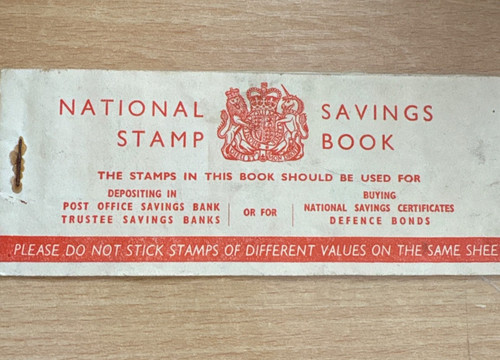 National savings stamp - stamp, book