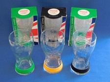 Coca Cola Clear Glasses & Wristbands London 2012 Olympics x6