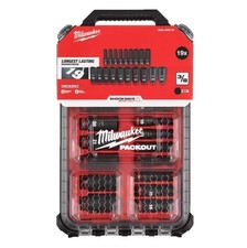 MILWAUKEE 3/8 DRIVE PACKOUT DEEP IMPACT SHOCKWAVE SOCKET SET 19PC
