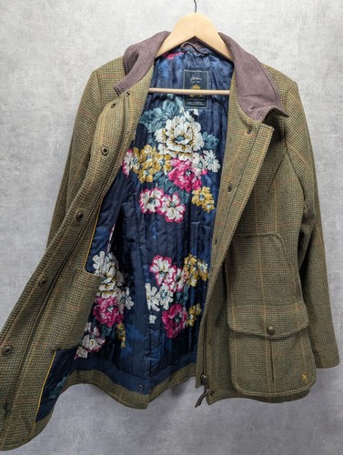 Joules tweed jacket - tweed, womens