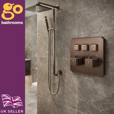Bronze 3 Way Shower Valve with