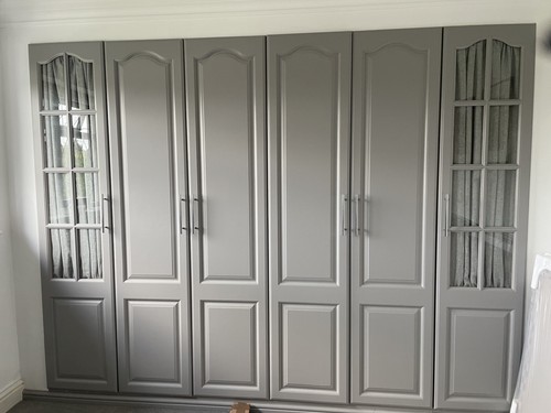 Mfi waldrobe doors painted - doors,