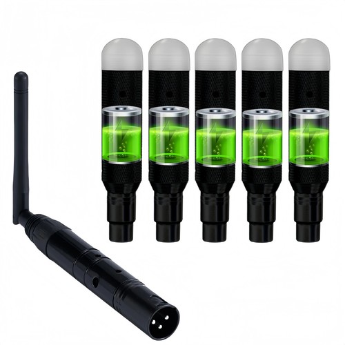 Wireless dmx receiver built - dmx,