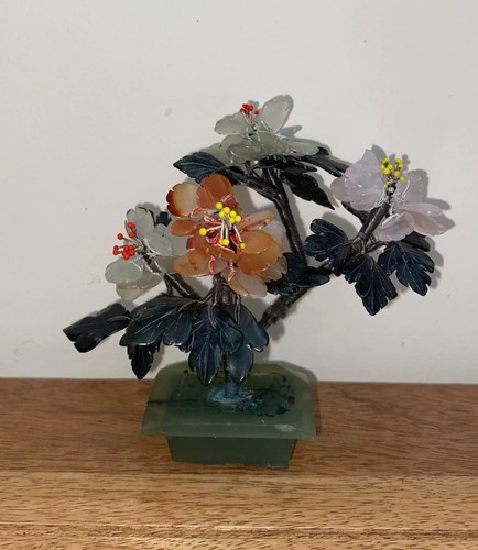 Vintage crystal bonsai - vintage,