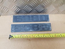 Mercedes 608D T2 Van front wing badge decal 608 left right Plastic Emblem 