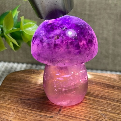 Rainbow fluorite stone carved - fluorite,