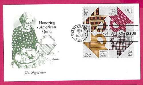 Usa 1978 artmaster fdc - fdc, block