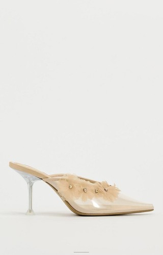 Zara vinyl high heel - zara,