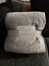 Cozee Home Faux Mink & Fleece