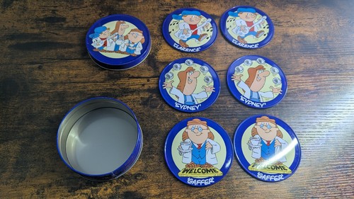 Tetley tea coasters - x6, in