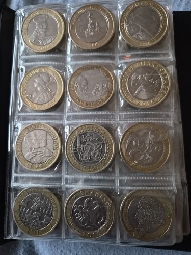 British coin collection - british,