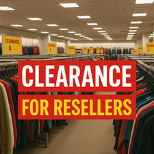 Clereance for Resellers Joblot